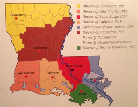 catholic dioceses in louisiana.